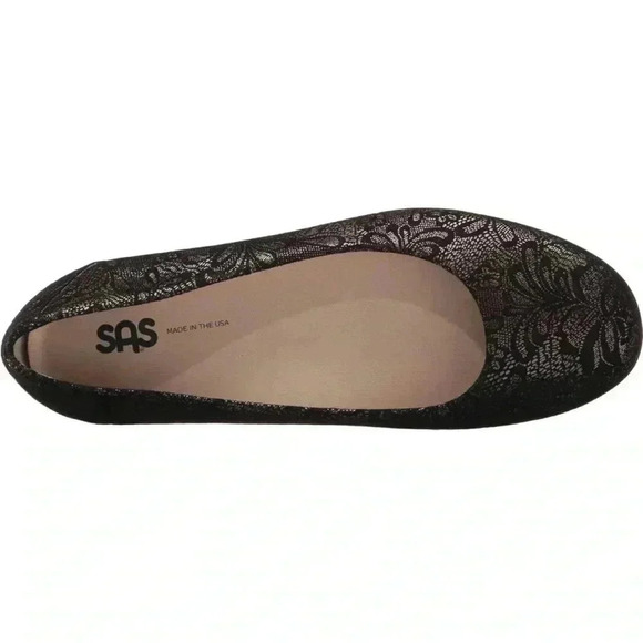 ❤️Host Pick❤️[11.5N]SAS Black  Lace Flat- NWOT - Picture 2 of 7